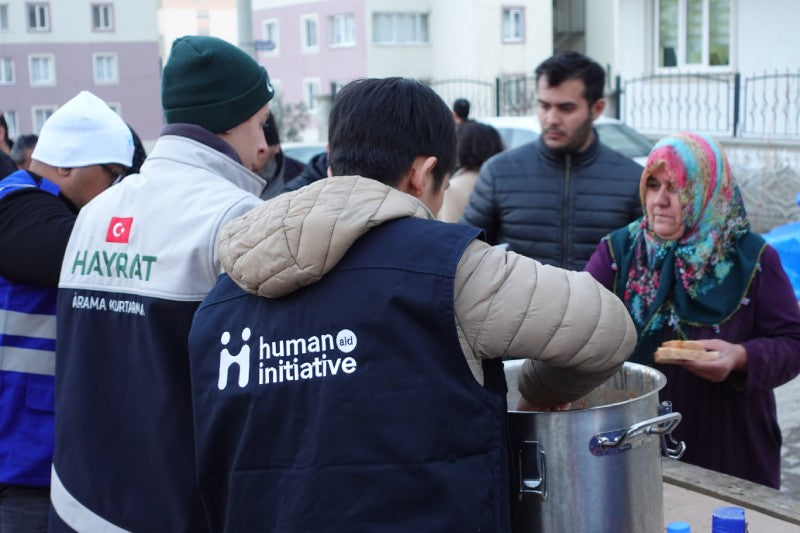 Human Aid Initiative Reaches Earthquake Survivors in Turkey